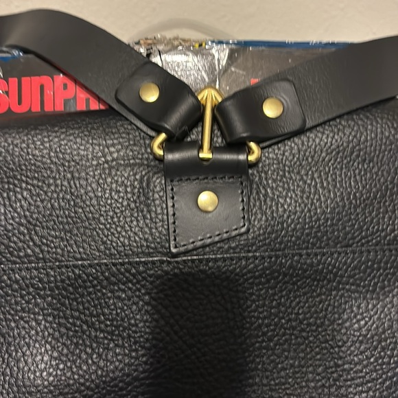 Miansai Slim Black Leather Backpack - Picture 9 of 13